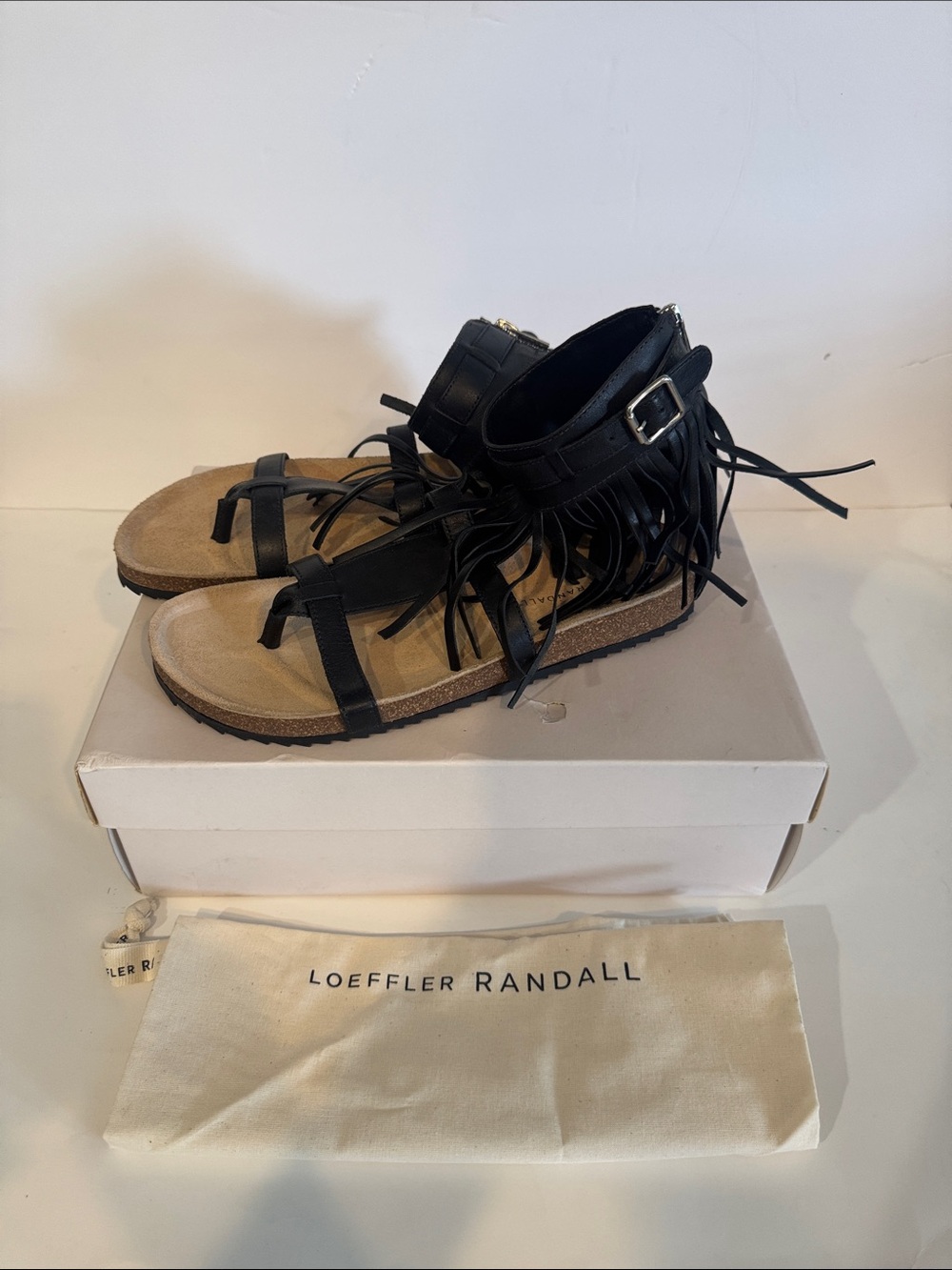 Loeffler Randal Perla Gladiator Sandal